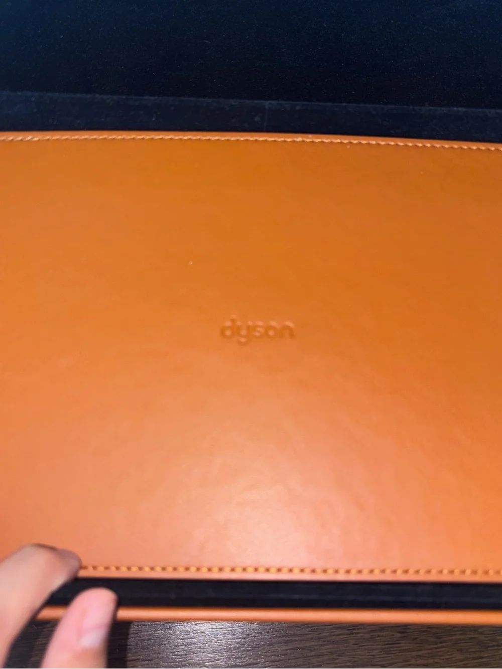 Dyson Bright Orange Tablet Case with Embossed Logo Only the case